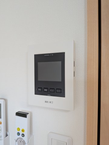 セキュリティ　TV付きインターホンでセキュリティ面も安心です
