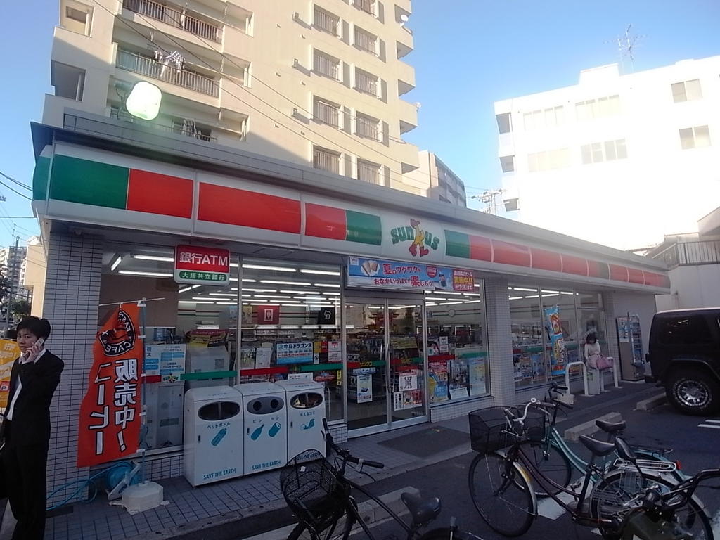 コンビニ　サンクス名古屋東別院店 (コンビニ)（コンビニ）まで25m