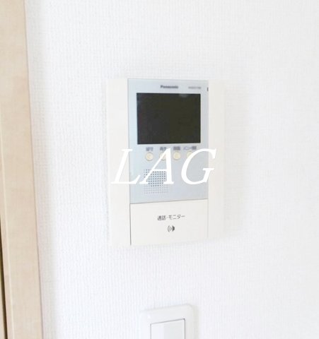 セキュリティ　モニター付きインターフォンです。