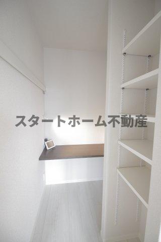 収納　収納のためのスペースです