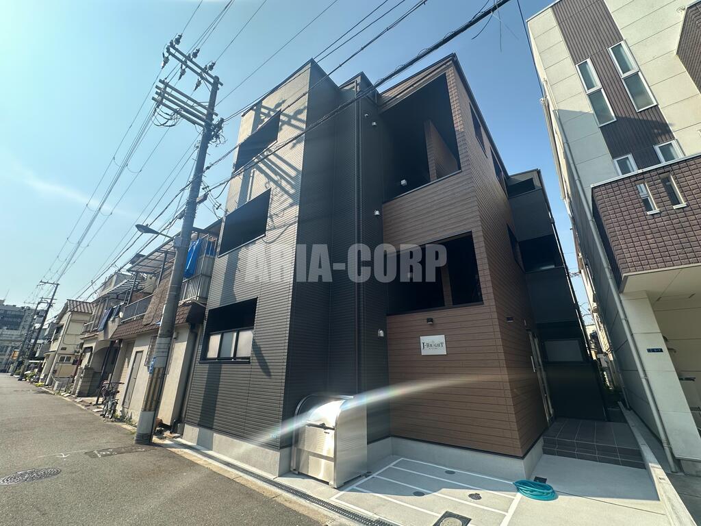 建物外観　2026年完成、ペット同居OKデザイナーズアパート♪内見◎