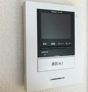 セキュリティ　モニター付きインターフォン