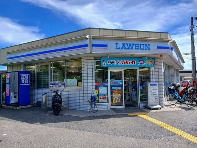 コンビニ　ローソン 伏見久我の杜店（コンビニ）まで450m