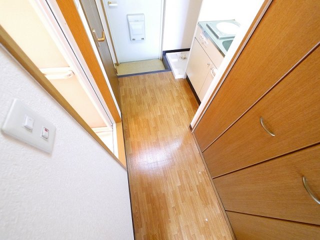 収納　たっぷりとした収納スペースです