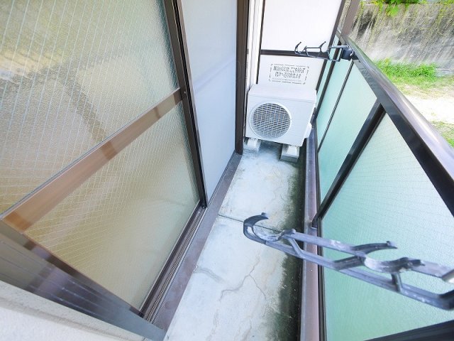 バルコニー　落ち着いた時間を過ごせるバルコニーです