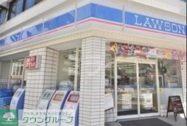 コンビニ　ローソン住吉新大橋通店（コンビニ）まで550m