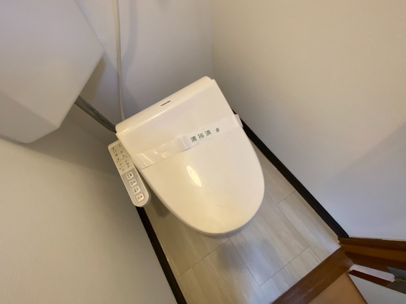 トイレ　トイレです。ウォシュレット付を探している方、おすすめです！