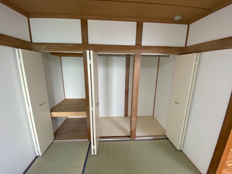 収納　収納もバッチリあるのでお部屋が片付きますよ！