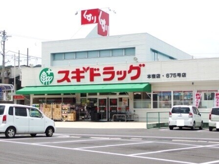 ドラックストア　スギ薬局本宿店（ドラッグストア）まで389m