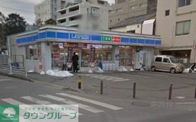 コンビニ　ローソン藤沢朝日町店（コンビニ）まで190m