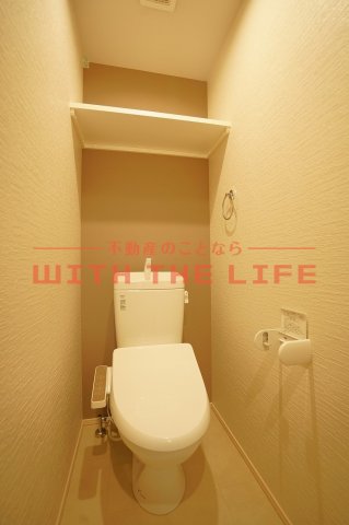 トイレ　ゆったりとした空間のトイレです