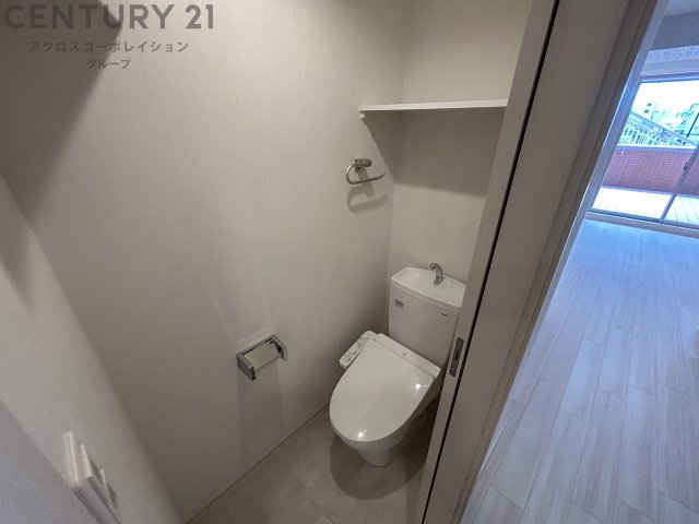 トイレ　ウォシュレット付きのトイレです♪