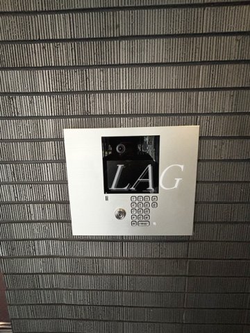 セキュリティ　オートロックです。