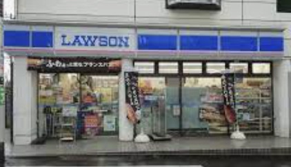 コンビニ　ローソン 笹塚駅前店（コンビニ）まで385m