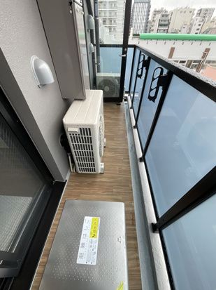 バルコニー　落ち着いた時間を過ごせるバルコニーです