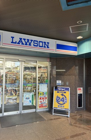 コンビニ　ローソン 松戸駅東口店（コンビニ）まで442m
