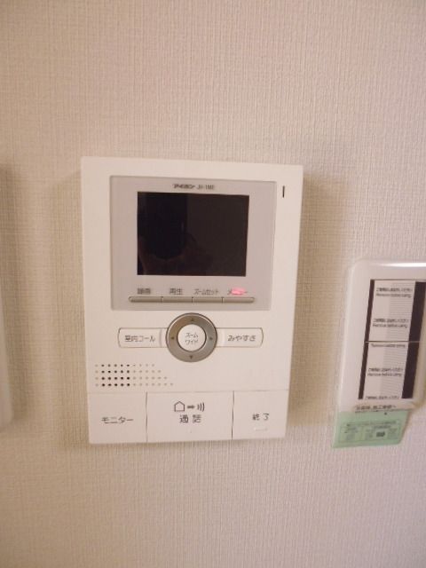 セキュリティ　★モニター付きインターフォン★