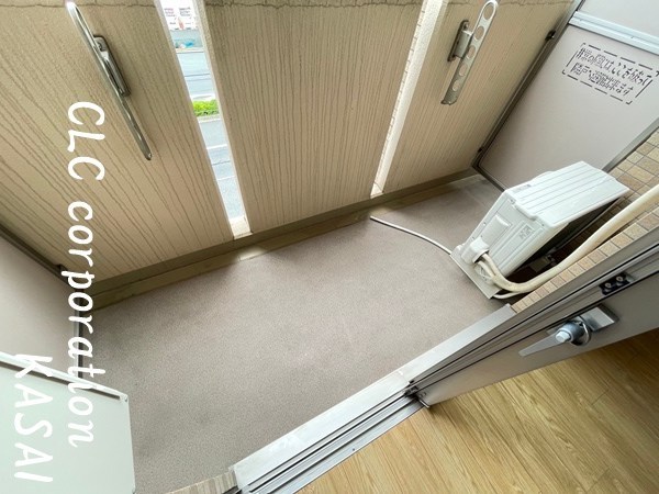 バルコニー　※同仕様部屋写真使用
