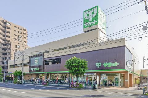 スーパー　サミットストア野沢龍雲寺店（スーパー）まで472m