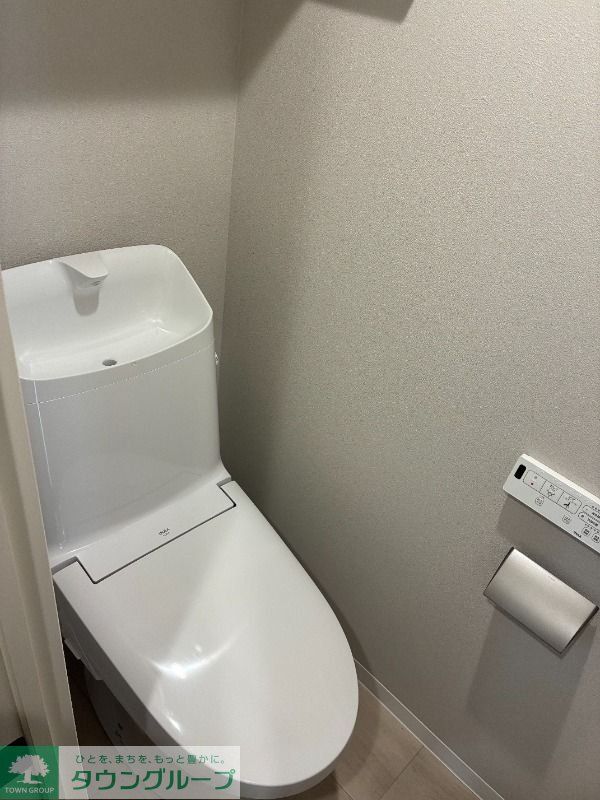北品川2丁目新築工事PJのトイレ写真