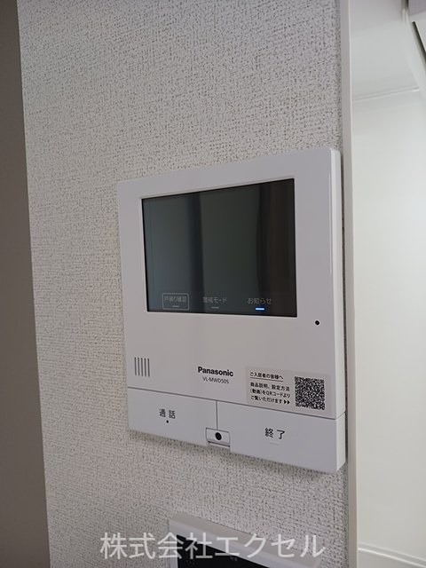 セキュリティ　モニター付きインターホンです。