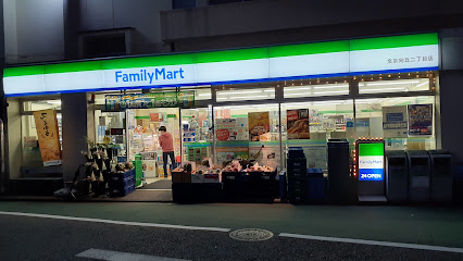 コンビニ　ファミリーマート 文京向丘二丁目店（コンビニ）まで100m