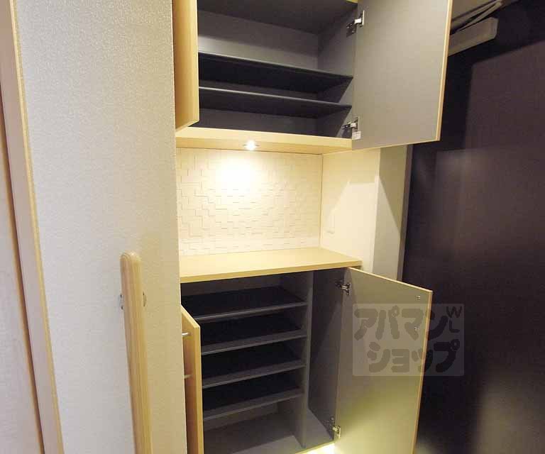 収納　下駄箱です。