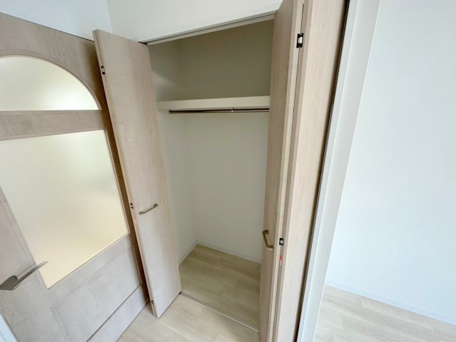 収納　しっかり収納スペースも確保。使いやすいお部屋です。