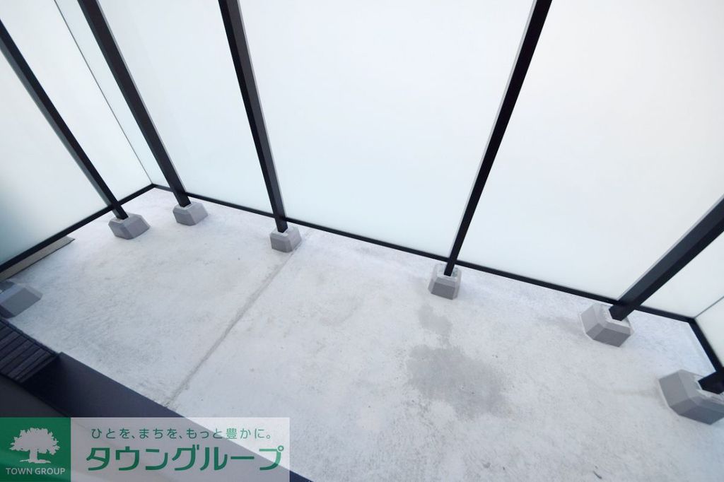 バルコニー　庭
