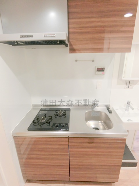 キッチン　２口ガスコンロのキッチン