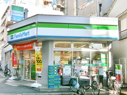 コンビニ　ファミリーマート 中野桃園店（コンビニ）まで414m