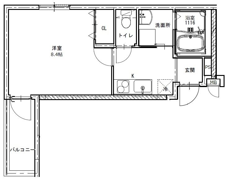 フジパレス西宮北口6番館の間取り写真