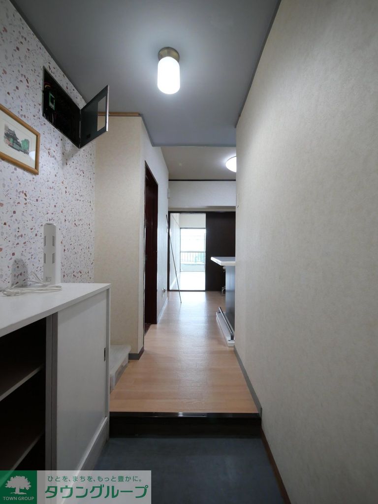 前橋スカイマンションの玄関写真