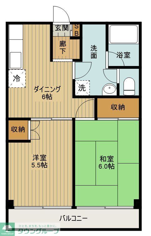 前橋スカイマンションの間取り写真