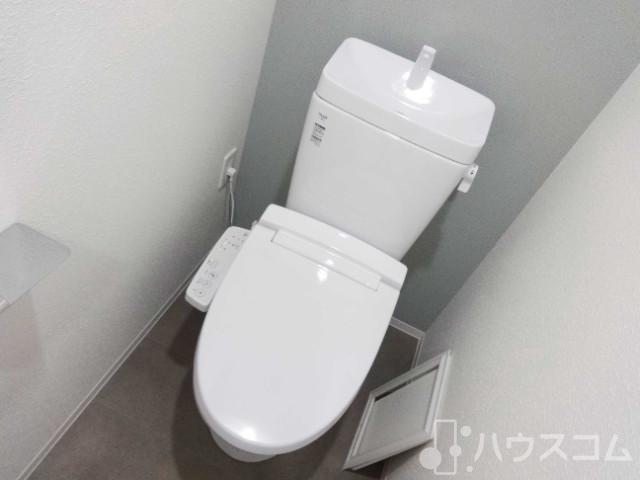 トイレ　温水便座は設備です♪
