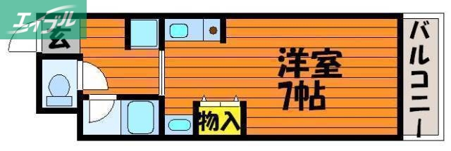 ストゥディオアレズの間取り写真