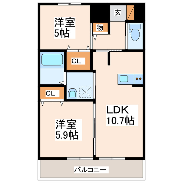 Maison Lumiereの間取り写真