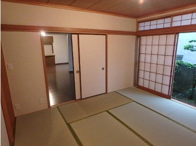 渋谷区東2丁目貸家の居間写真