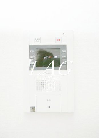 セキュリティ　モニター付きインターホンです。