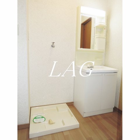 洗面設備　洗面台です。