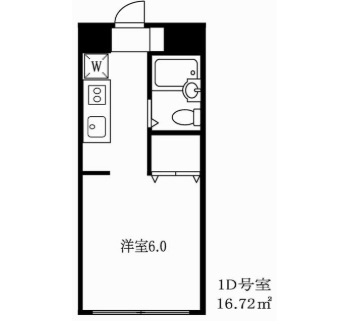 東急田園都市線 用賀駅 徒歩11分 2階建 築37年の間取り写真