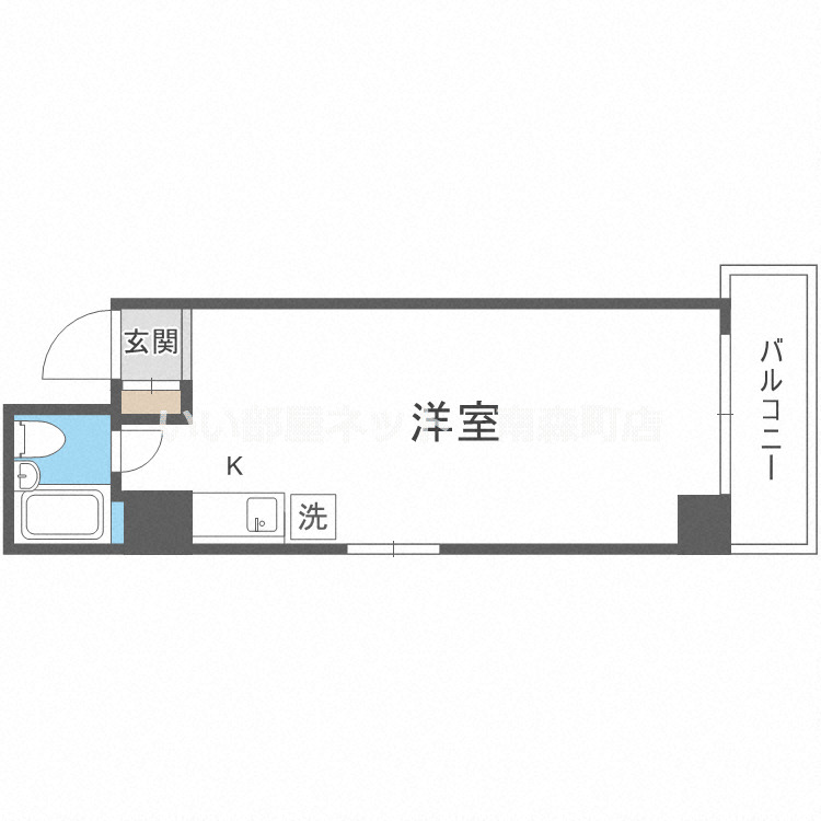 地下鉄谷町線 天神橋筋六丁目駅 徒歩1分 8階建 築43年の間取り写真