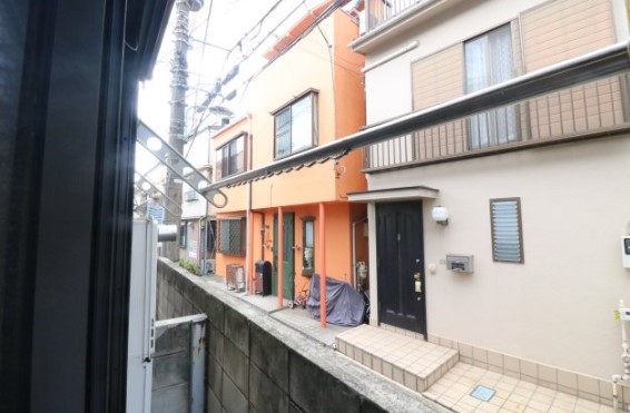 眺望　千駄木ハイム　文京区千駄木5