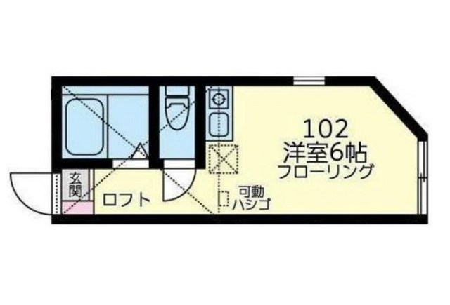 ユナイト大島上町ポール・モラレスの間取り写真