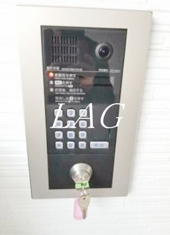 セキュリティ　オートロックです。