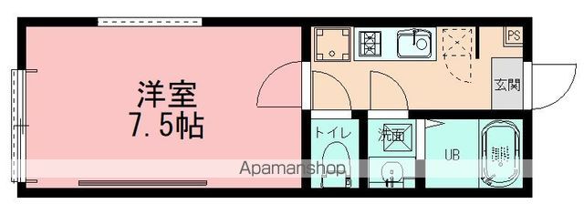 ベルメールの間取り写真
