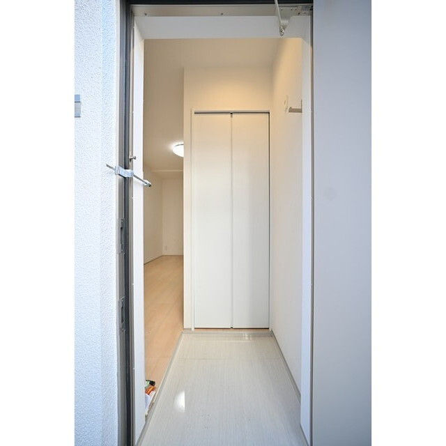玄関　内装は落ち着いています