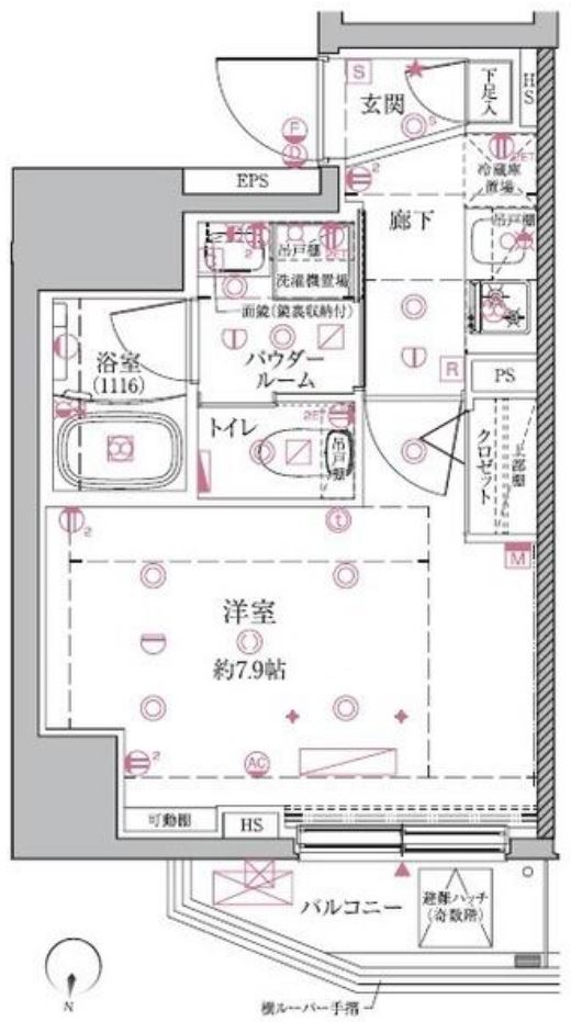 クレイシアIDZ芦花公園の間取り写真