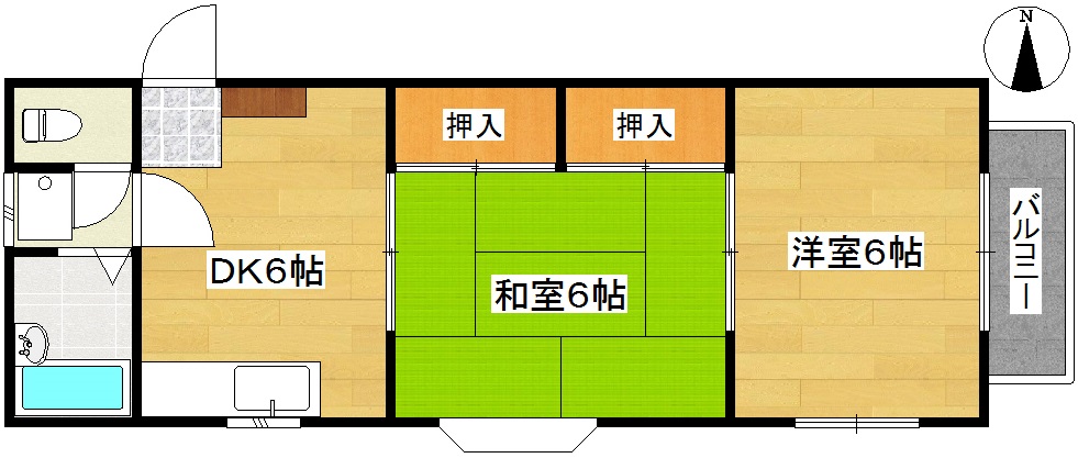 末広館の間取り