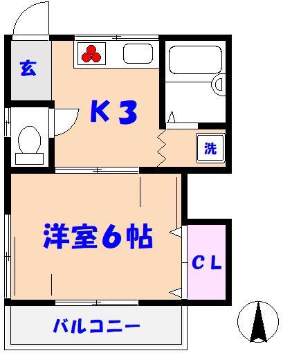 エクセル・コート東菅野の間取り